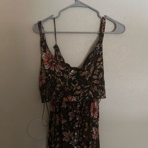 Free People Floral Mid Skirt Set